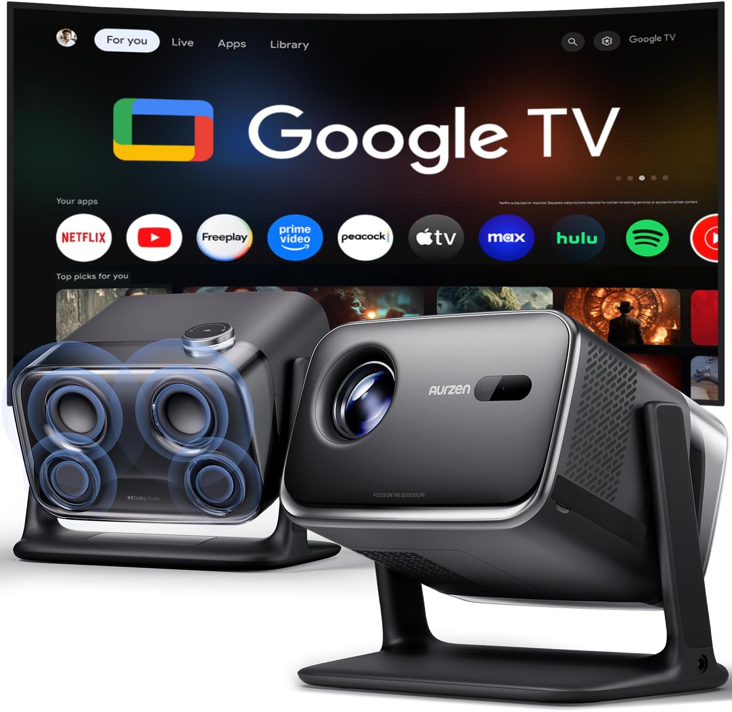 Best Google TV Projector of 2026 — 100 Inches on Any Wall