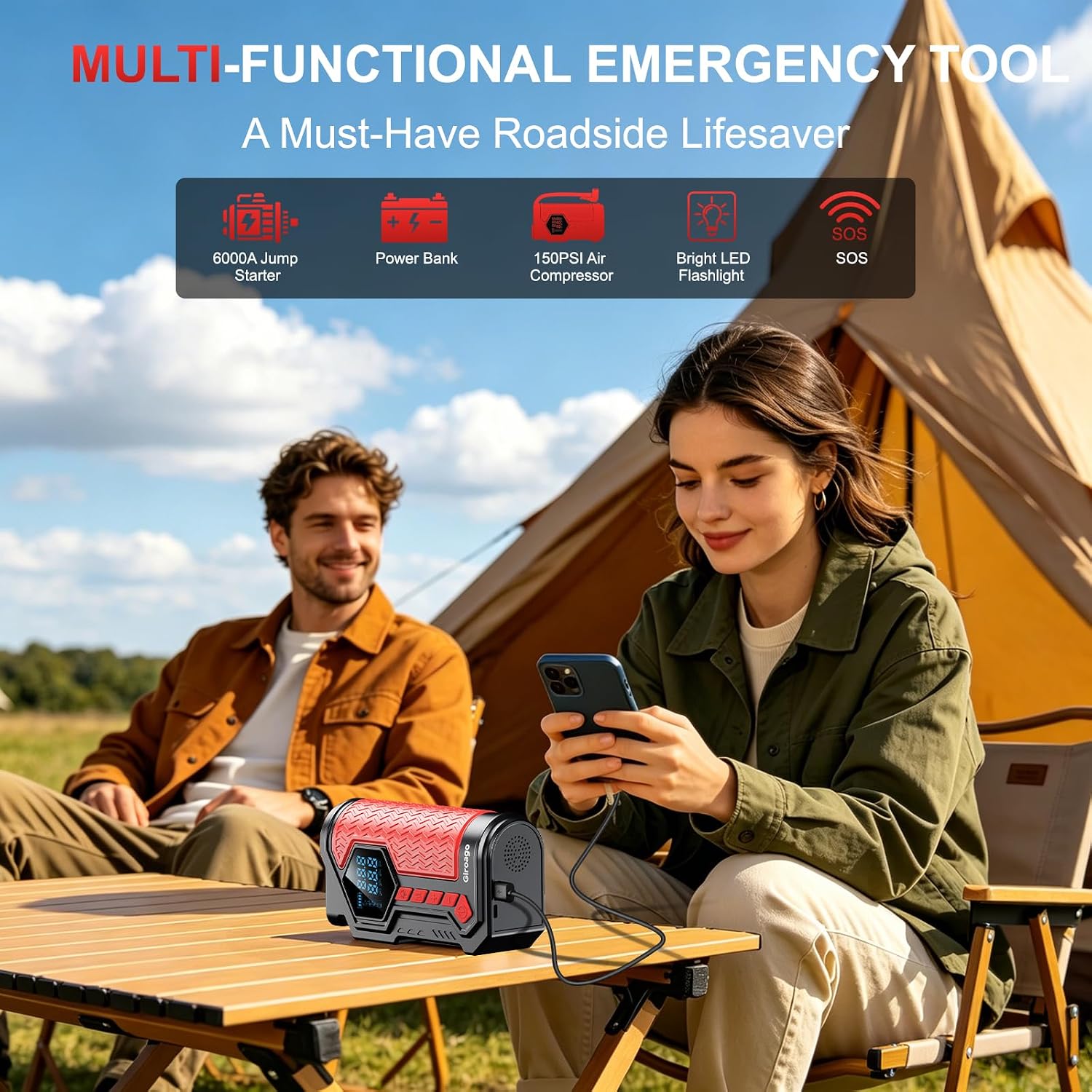 The camping backup plan
